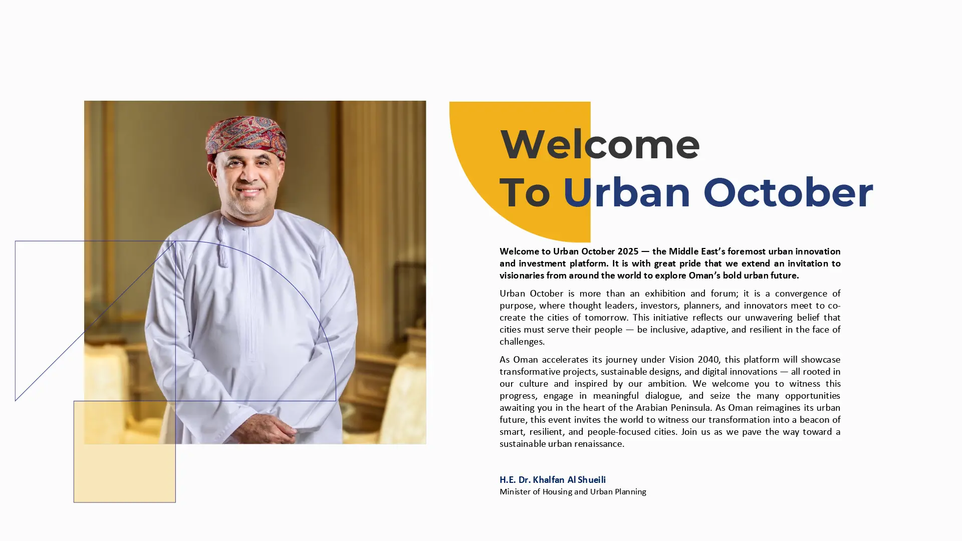 Urban October Oman Home Building Expo